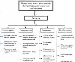 Система управления (организацией) торговым предприятием